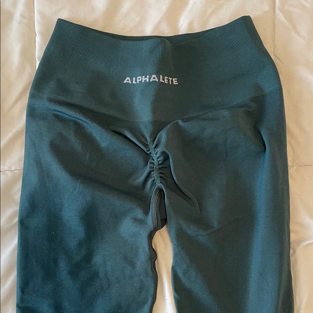 Alphalete Amplify Teal Leggings